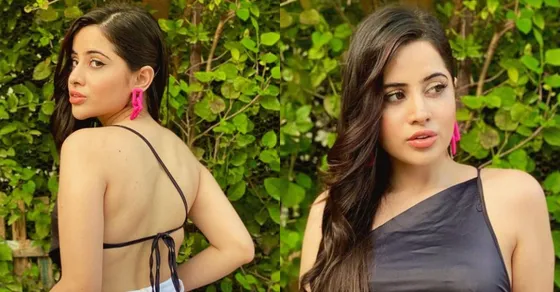 urfi_javed_black_top_bold_photos